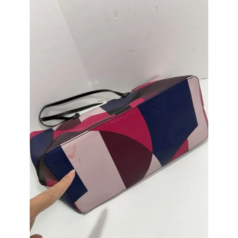Kate Spade Tote Bag Shore Street Multicolor Pink Margarretta Purse Handbag Tote - Picture 7 of 14